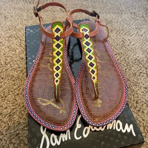Sam Edelman Gigi Sandal in Tribal Print